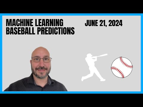 Machine Learning Baseball Prediction Picks – June 21, 2024 [Video]