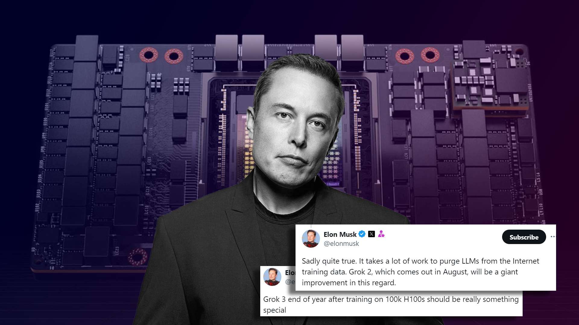 Elon Musk Spills How Many Nvidia Chips Will Train The Next Version Of His AI Chatbot Grok [Video]