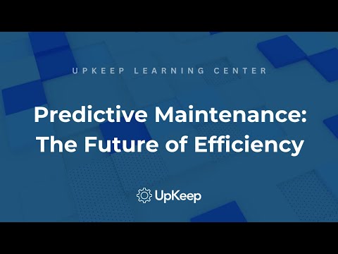 Revolutionizing Maintenance with Predictive Technology | UpKeep’s Future-Driven Approach [Video]