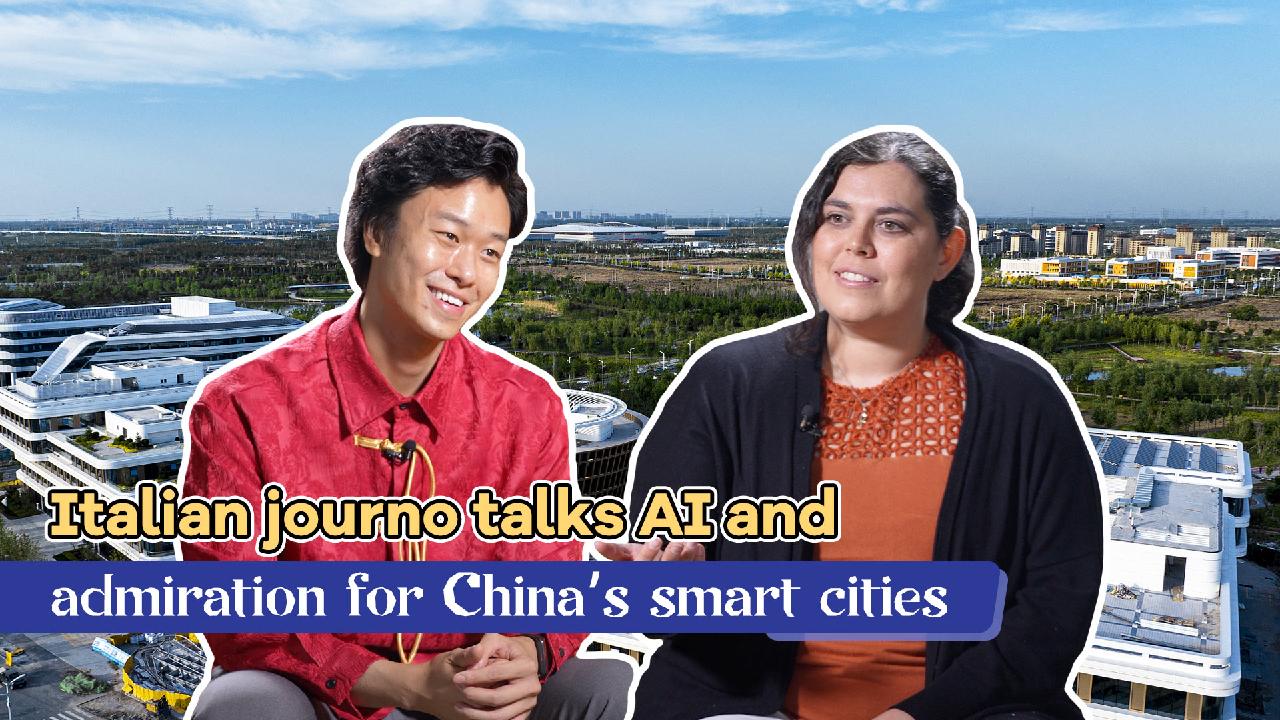 Italian journo talks about AI, admires China’s smart cities [Video]