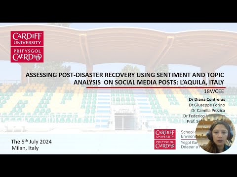 Assessing Post-disaster Recovery using Sentiment and Topic Analysis on Social Media Posts: L’Aquila [Video]