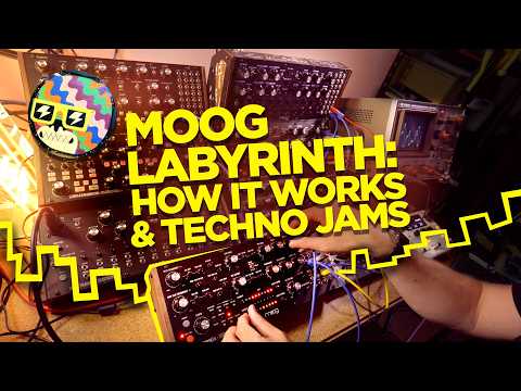 Moog Labyrinth Synthesizer In-Depth Demo  Synthtopia [Video]