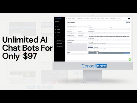 Unlimited AI Chatbots $97 [Video]