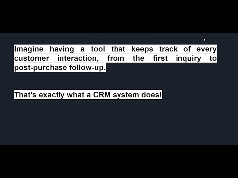 CRM Basics [Video]