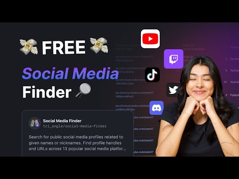 FREE Social Media Finder API – Scrape TikTok, YouTube, Twitter, and Twitch Accounts [Video]