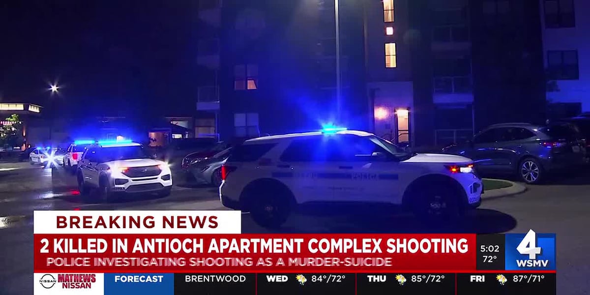 Two people killed in shooting at Antioch apartment complex. [Video]