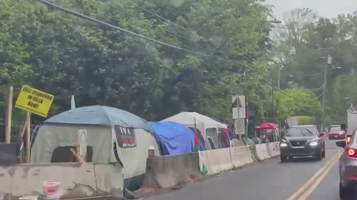 Police, VDOT clear pro-Palestinian encampment near Blinkens home  NBC4 Washington [Video]