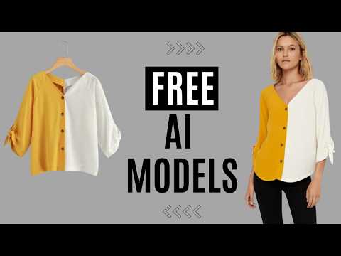 Free Ai fashion models using flat clothing images for e-commerce [Video]