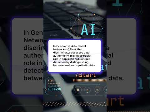 Deep Learning and Discriminator in a GAN | Generative AI Glossary 2024 [Video]