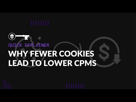 Why fewer cookies lead to lower CPMs [Video]