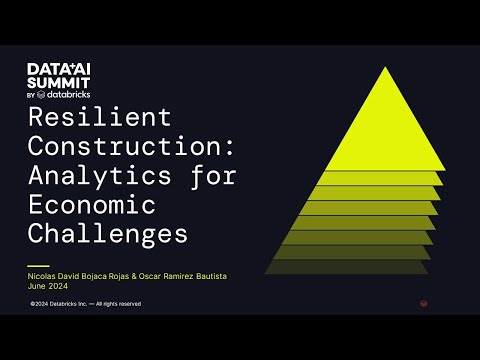 Resilient Construction: Analytics for Economic Challenges [Video]