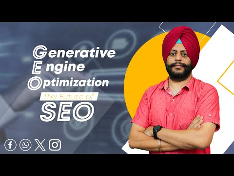 Generative Engine Optimization (GEO) The Future of SEO [Video]