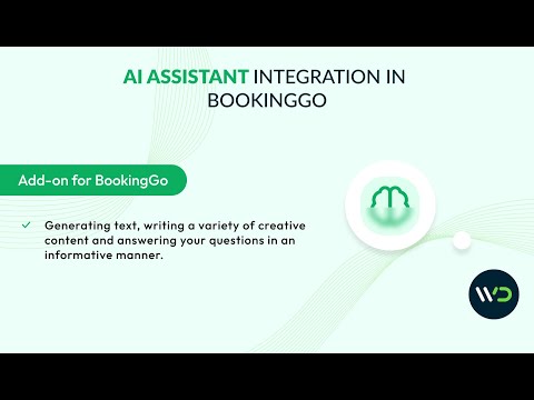 Getting Started with the AI Assistant | BookingGo SaaS [Video]