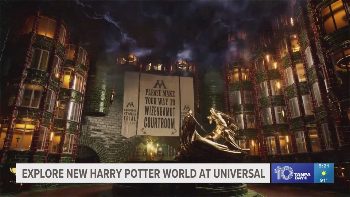 Grab your wands: A new Harry Potter-themed land is coming to Universal Orlando [Video]