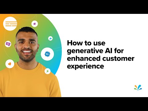 How to Use Generative AI for Enhanced Customer Experience | Sprinklr [Video]