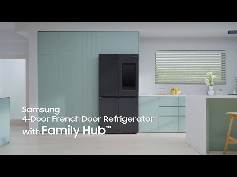 4-Door Refrigerator with AI Family Hub [Video]