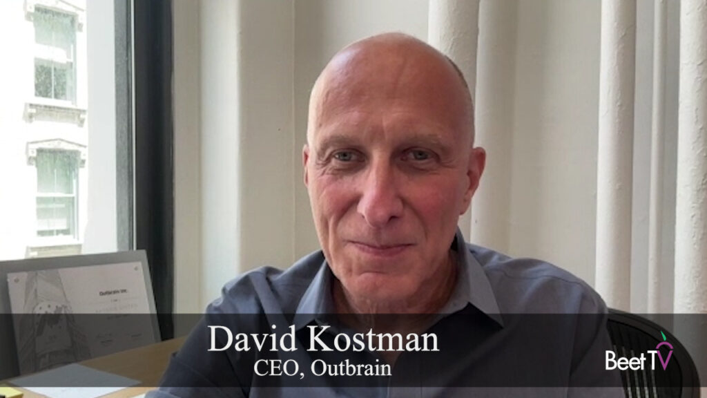 Our Acquisition of Teads Gives Marketers Full-Funnel Reach: Outbrains David Kostman  Beet.TV [Video]