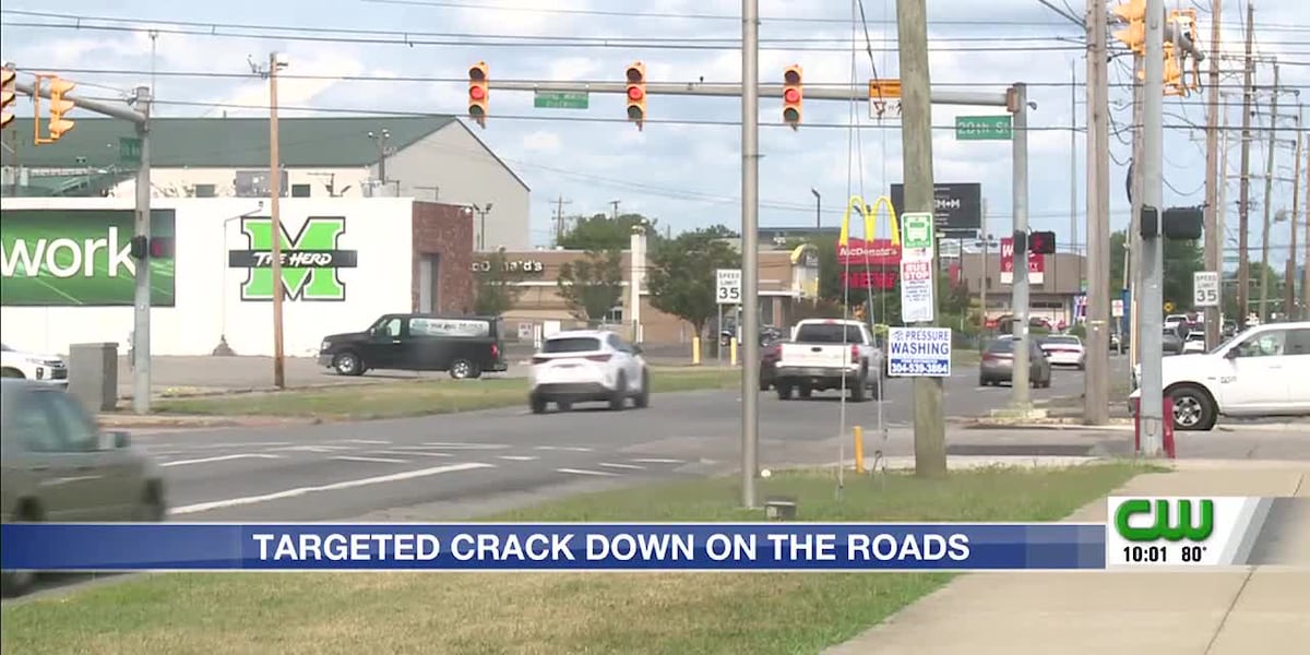 Police cracking down on running red lights and stop signs [Video]