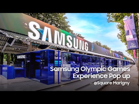 Samsung x Paris 2024: Olympic Games Experience Pop up @ Square Marigny [Video]