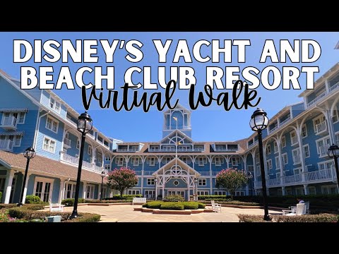 🏰 Disney Yacht Club and Beach Club Virtual Walk – Immersive Treadmill Experience! 🏃‍♂️✨ [Video]