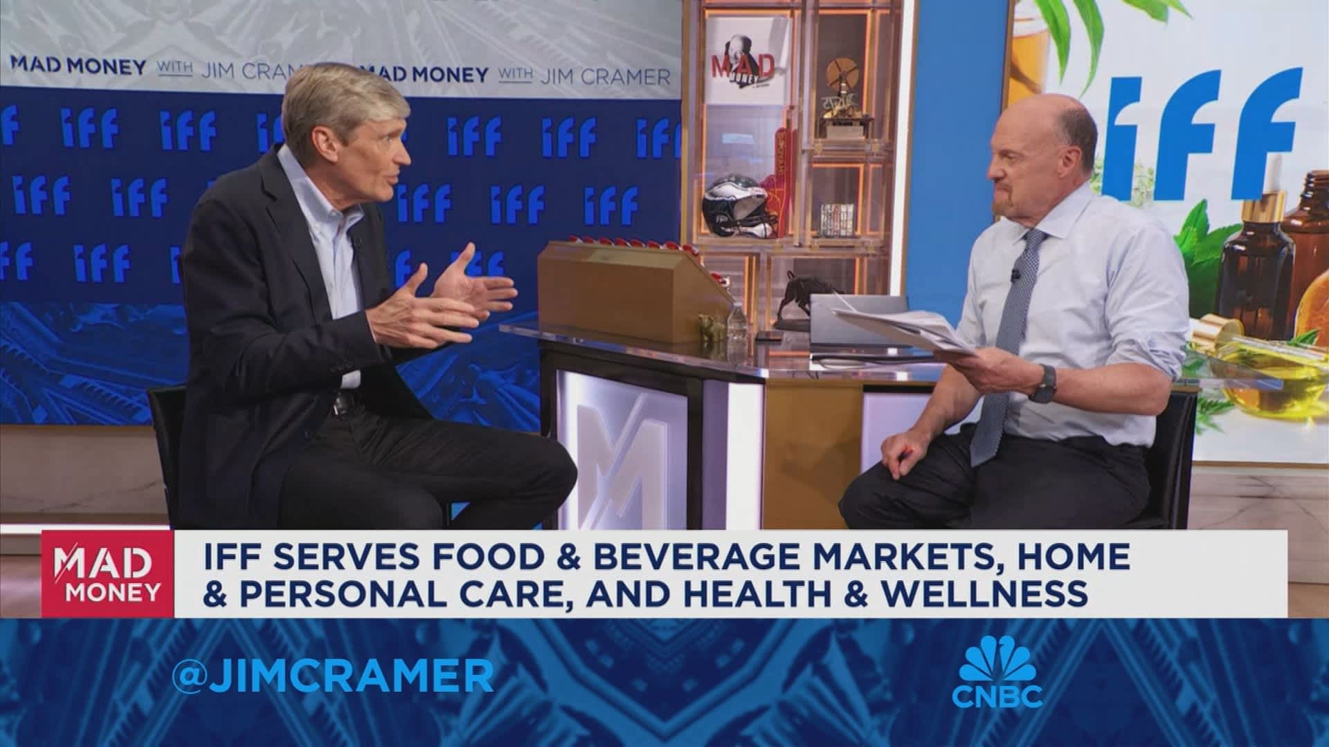 IFF CEO Erik Fyrwald goes one-on-one with Jim Cramer [Video]