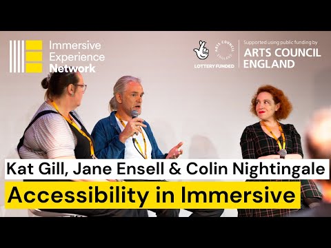 Accessibility in Immersive Experiences – IEN Live Immersive Design Symposium 2023 [Video]