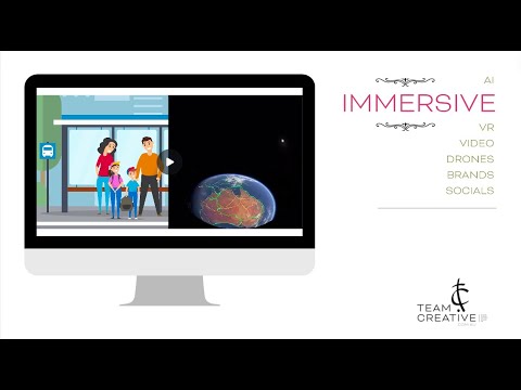 Team Creative Services: We can develop your unique immersive experience. [Video]