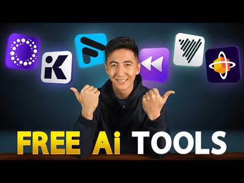 9 FREE Ai Tools that you should start using NOW [Video]