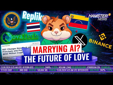 Venezuela bans Binance & X, SEC targets $650m Ponzi, AI Chatbot marriages? ⚡️ Hamster News [Video]