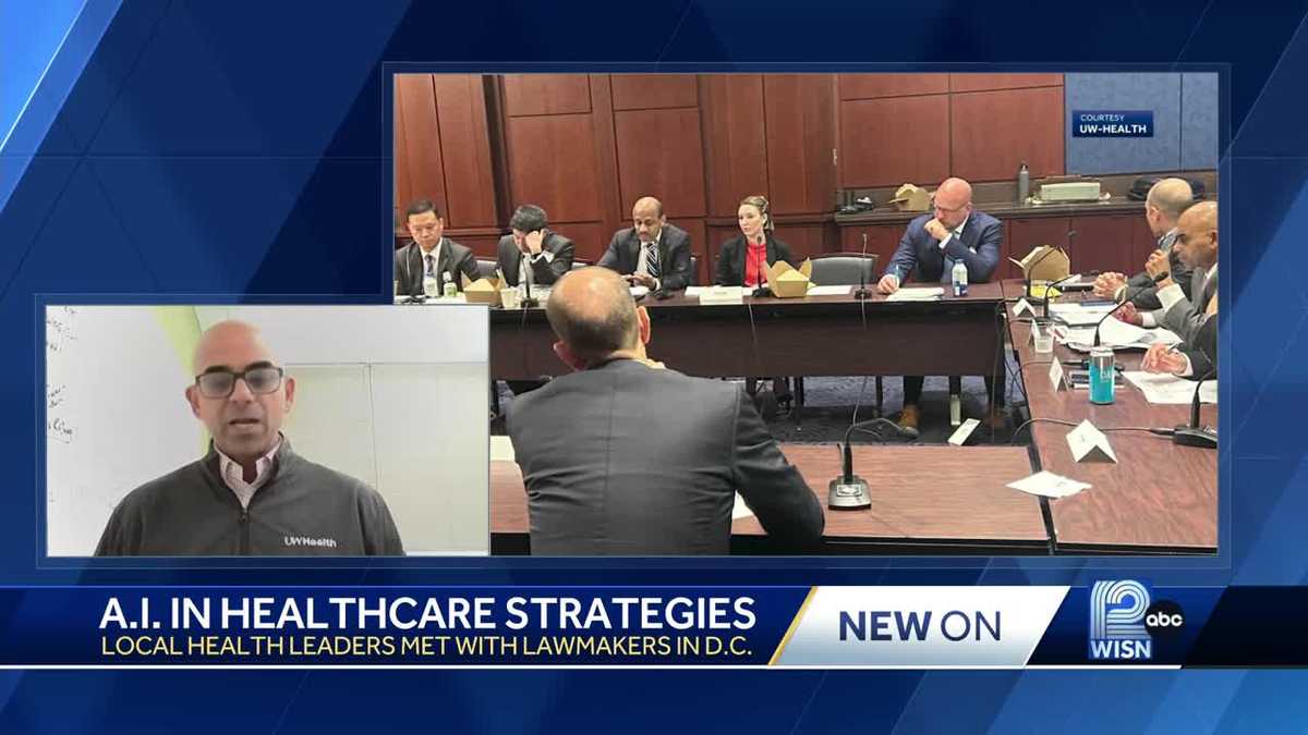 Local health leaders working to shape how A.I. is used in healthcare [Video]