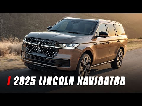 2025 Lincoln Navigator Debuts With Sleeker Styling And New 48-Inch Display [Video]