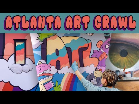 Atlanta Art Crawl – Discover the Vibrant Street Art of Atlanta, Georgia! [Video]