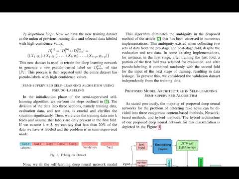 A Semi-supervised Fake News Detection using Sentiment Encoding and LSTM with Self-Attent [Video]