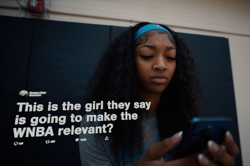 Angel Reese fronts campaign for AI app that blocks the negativity on women athletes social feeds [Video]