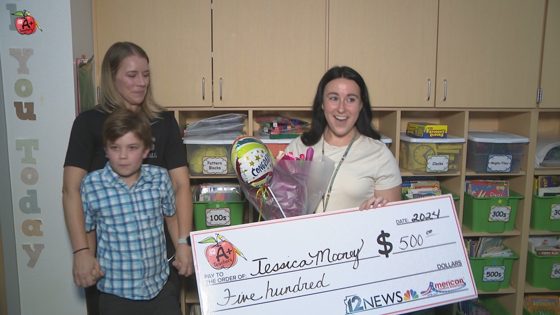 Jessica Mooney from Madison Simis Elementary named A+ Teacher [Video]