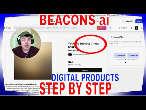 ✅  How To Sell Digital Product On Beacons AI 🔴 [Video]