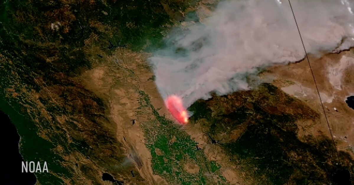 NOAA using AI to scan satellite imagery, identify wildfires as they start [Video]