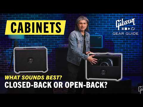 Open Back vs Closed Back Guitar Cabinets – What’s Best For YOUR Style Of Music? [Video]