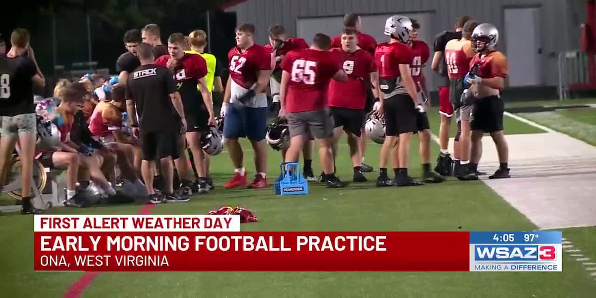 The heat and football practice [Video]