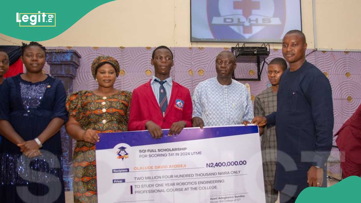 Jubilation as UTME Candidate with Top Performance Gets 2.4m Scholarship, Details Emerge [Video]