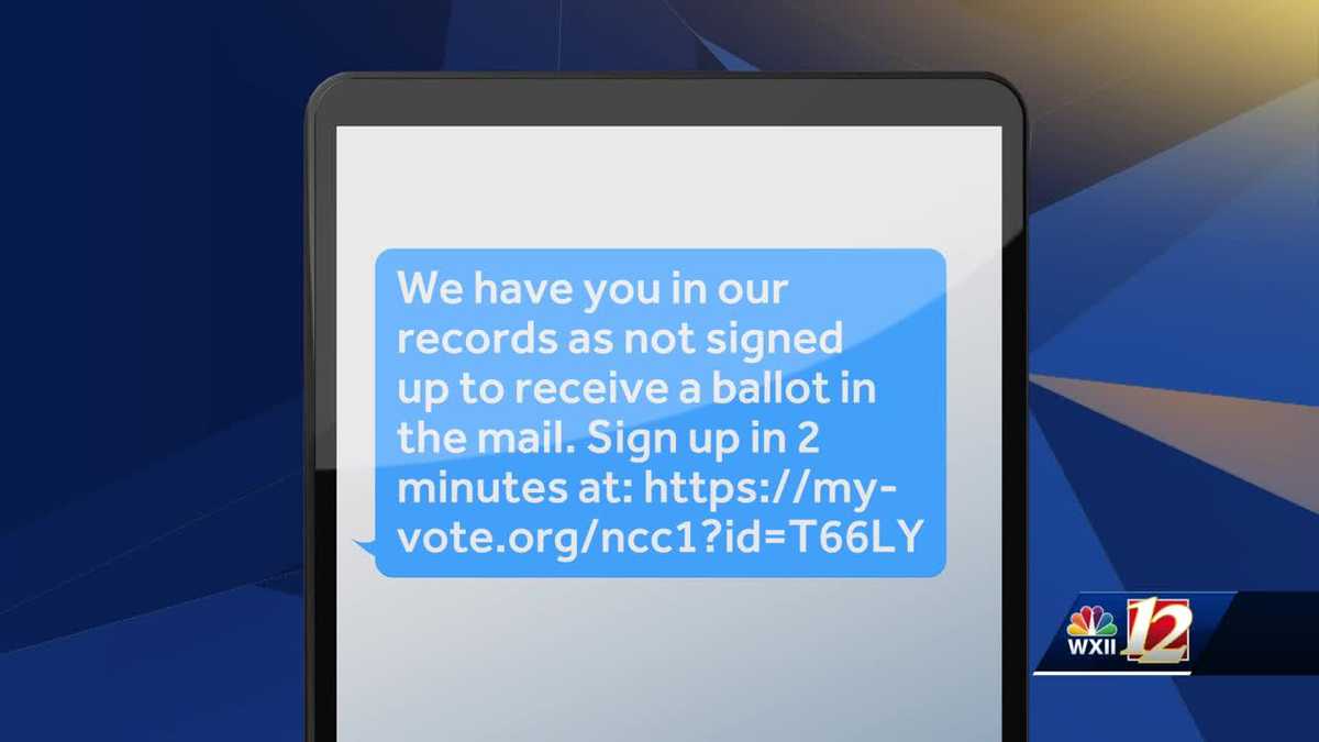 Triad election officials advise avoiding misleading voter registration messages [Video]