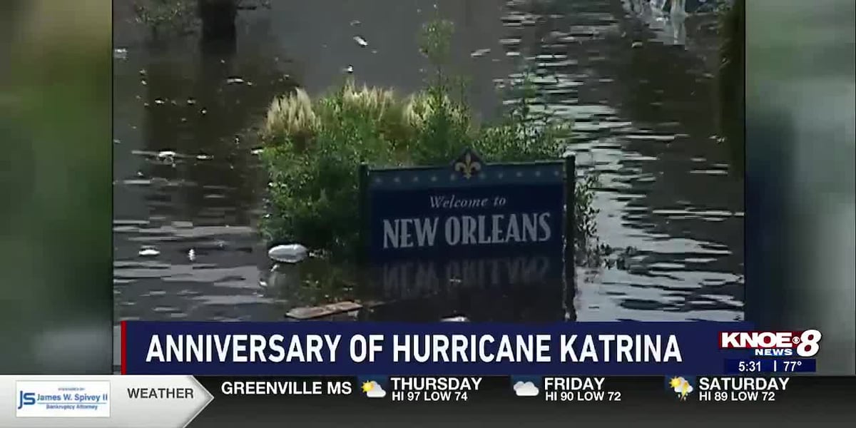 Anniversary of Hurricane Katrina [Video]