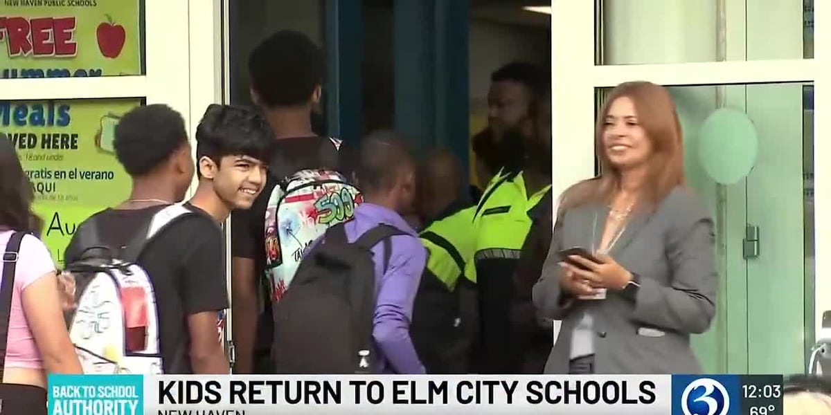 Students welcomed back to class in the Elm City [Video]