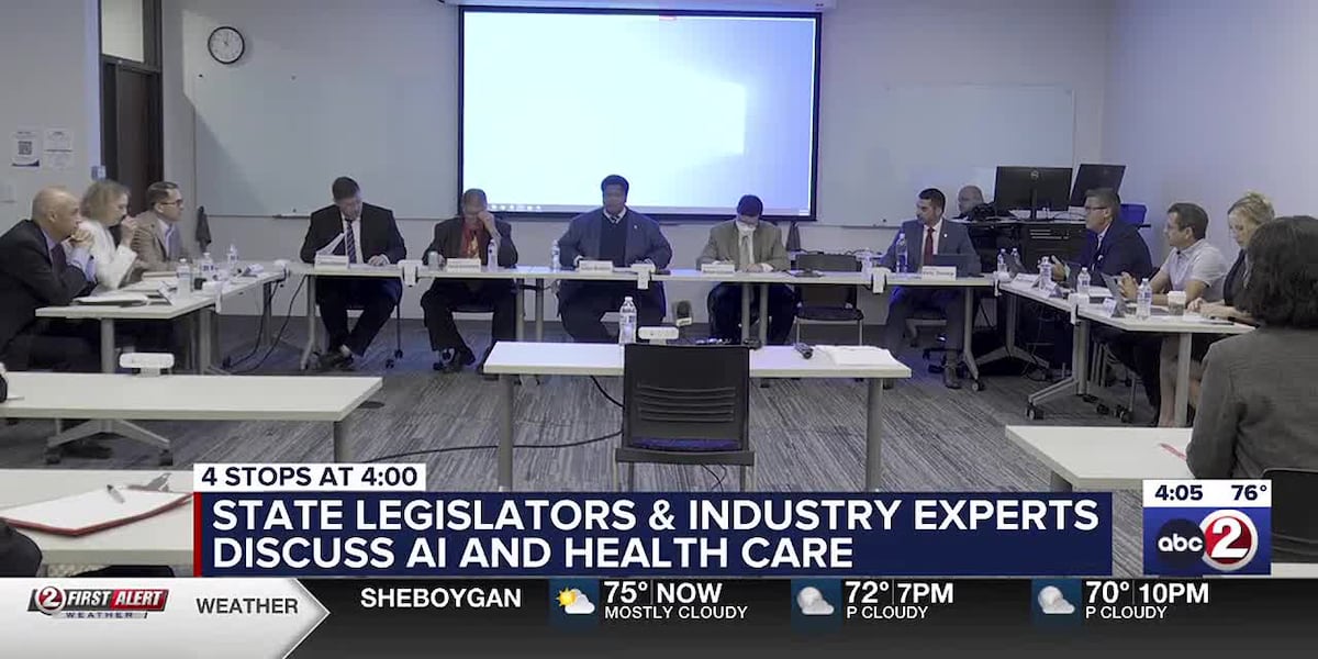 State legislators and industry experts discuss AI and healthcare [Video]