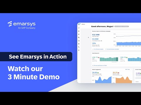 See Emarsys in minutes [Video]