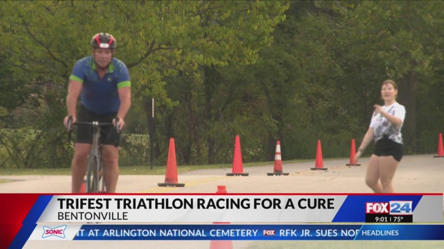 Bentonville hosts 13th annual triathlon funding multiple sclerosis research [Video]