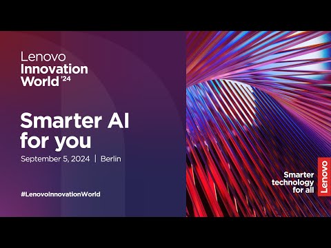 Lenovo Innovation World 2024 | Live Keynote [Video]