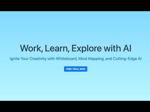 Beyond ChatGPT:  AI Whiteboard + Mindmap = Transforming the way you think, learn, and create [Video]