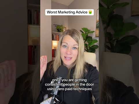 When it comes to marketing strategies, some of the worst advice that I have seen on social medi [Video]