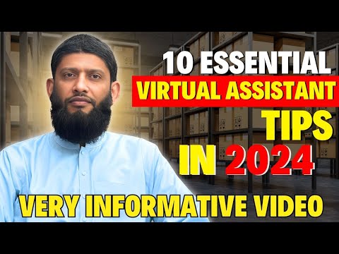 10 Essential Virtual Assistant Tips EVERYONE Needs to Know [2024] [Video]